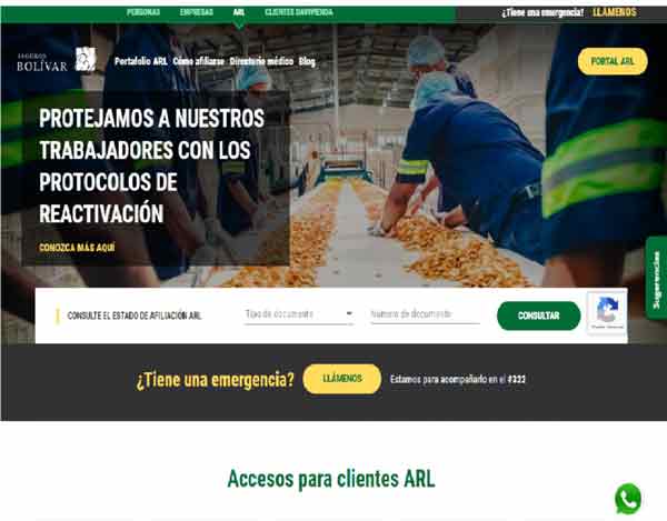 consulta afiliación bolivar