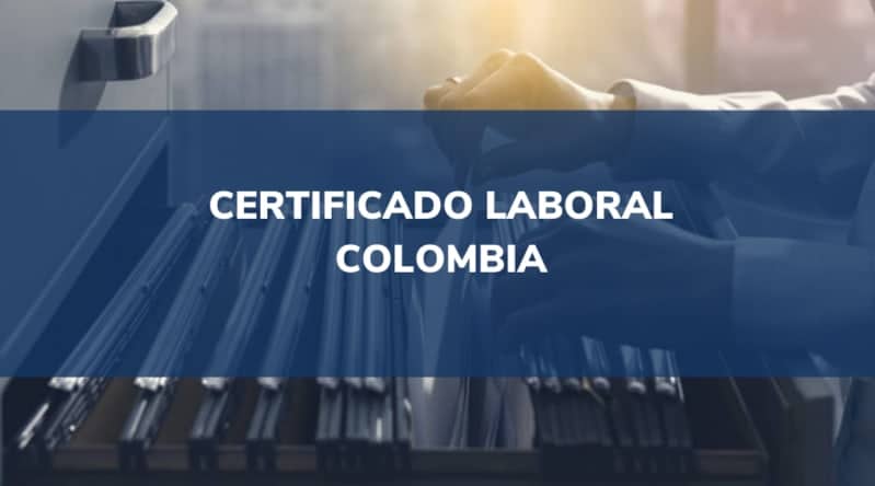 certificado laboral colombia